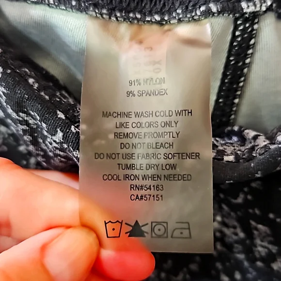 Calvin Klein Women's Performance Quick Dry Stretch Leggings Size 0X - Picture 9 of 10